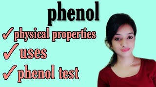 Physical properties of phenoluses of phenolphenol test BSC 2 nd year organic chemistry notes know [upl. by Anim]