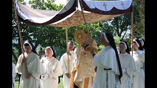 Mass and Eucharistic Procession Through Nashville Invitation [upl. by Avir237]