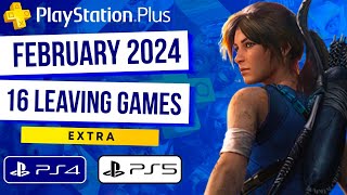 PlayStation Plus Extra Leaving Games February 2024  PS Plus Leaving Games February 2024 [upl. by Etneciv]