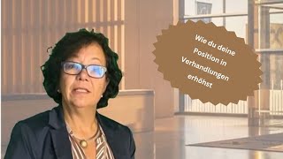 Video Wie du deine Kompetenz und Status in Verhandlungen erhöhst [upl. by Martin583]