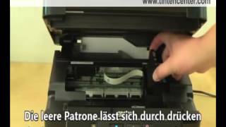 Tintencenter Tutorial  Patronen wechseln beim Epson XP305 [upl. by Ephrem]