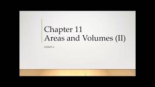 Areas and Volumes II  L2  Circumferences of Circles [upl. by Nosraep]