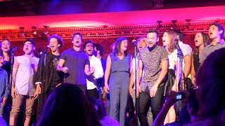 Newsies Reunion Once And For All  54 Below August 28th 2015 Corey Cott [upl. by Yasmin]