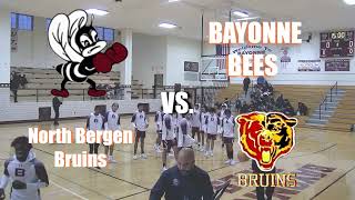 BAYONNE HIGH SCHOOL VARSITY BOYS BASKETBALL VS NORTH BERGEN 12142023 [upl. by Idnek]