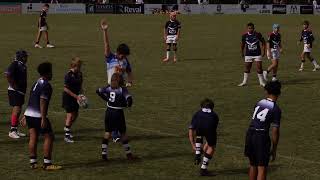 U12s Vending First Challenge Cup 2023  Rugby Vic vs BJRU Navy [upl. by Aisilef]