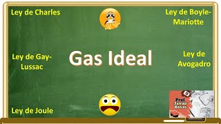 Gas ideal  Termodinámica [upl. by Enilesor]