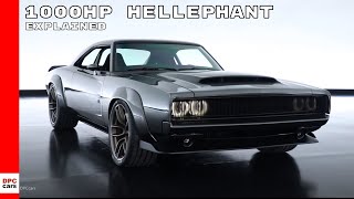 Dodge Charger With 1000HP Hellephant 426 Supercharged Crate HEMI Engine [upl. by Ennairda]