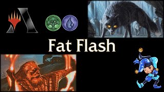 Blue Green Fat Flash  Historic Magic Arena Deck  April 2nd 2021 [upl. by Ullund766]