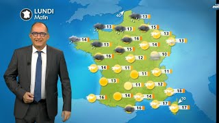 Météo du Lundi 21 Octobre 2024  Entre plein soleil et pluie battante [upl. by Cohe]