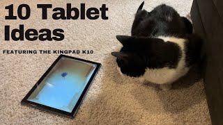 10 Cool Apps for Android  Featuring the 2021 Kingpad K10 Tablet [upl. by Filippo875]