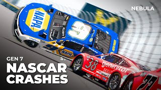 NASCAR BLOWOVER CRASHES 1 Gen 7 Edition  BeamNG Drive [upl. by Lovett]