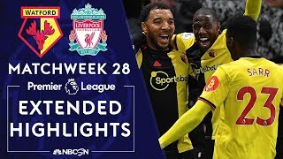 Watford v Liverpool  PREMIER LEAGUE HIGHLIGHTS  2292020  NBC Sports [upl. by Enutrof]