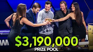 Chasing 3190000 WPT Montreal Thrills amp Tournament of Champions Final Table [upl. by Karalee317]