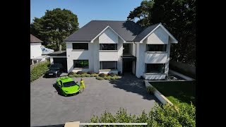 VIDEO TOUR SUPER HOME IN CANFORD CLIFFS AND NEAR TO BEACH LUXURY HOME PRIME COASTAL PROPERTY [upl. by Einreb997]