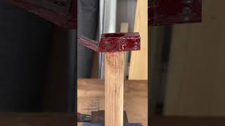 Hammer Handle Making Techniques Youve Probably Never Seen short diy [upl. by Ivens174]