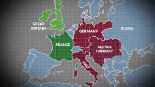 5 Major Treaties amp Alliances in the Build Up to World War One [upl. by Aihsekel]