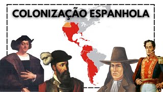 COLONIZAÇÃO ESPANHOLA NA AMÉRICA [upl. by Wylen]