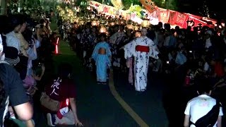 山鹿灯籠祭り 2014 おまつり広場 少女灯籠踊り [upl. by Verney950]