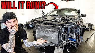 REBUILDING MY WRECKED BMW M4 [upl. by Tawnya]