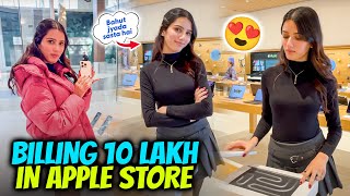 Apple store se ki 10 Lakh ki Shopping  American iPhone📱😱 [upl. by Nomael]