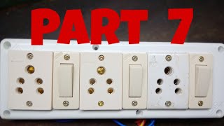 3 Switch 3 Socket board connecstion Part 7Sinha Electricals [upl. by Akinwahs]