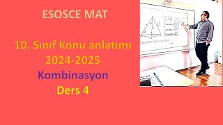 Kombinasyon  Ders 4  10 Sınıf Matematik Konu Anlatımı [upl. by Nnylatsyrc910]