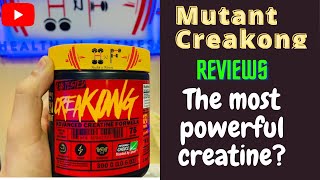 Mutant creakong🔥 breif review❤️ The best Creatine in the market [upl. by Gnil]