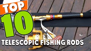 Best Telescopic Fishing Rod In 2023  Top 10 Telescopic Fishing Rods Review [upl. by Karney343]