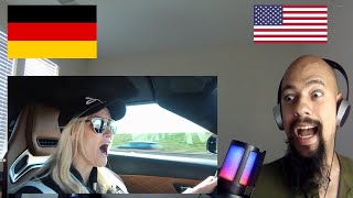 American Reacts To My First German Autobahn Experience  German Super Car  German Technology [upl. by Aivatal]