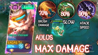 Aulus build emblem max damage [upl. by Ramona]