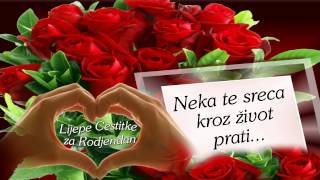 ❤ღ Sretan rođendan ღ❤ [upl. by Ettezus]