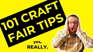 101 Craft Fair Tips for Vendors [upl. by Holle]