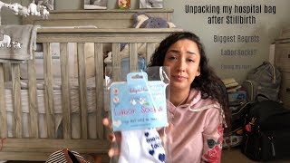 Unpacking My Hospital Bag After Stillbirth [upl. by Kamaria]