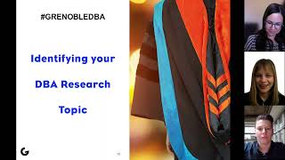 Doctorate of Business Administration DBA Identifying your Research Topic [upl. by Oicapot204]