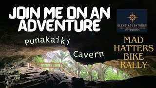 Ride to Punakaiki Cavern and Mad hatters rally [upl. by Gibbons195]