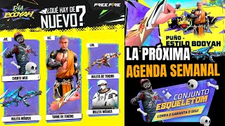 🔥LA PROXIMA AGENDA SEMANAL DE OCTUBRE EN FREE FIRE 2024 Ak47 Evolutiva  SKINS DE DIA DE MUERTOS [upl. by Aniad]