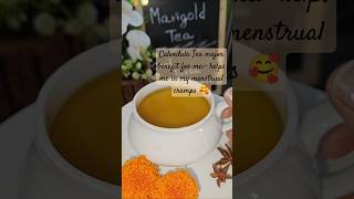 Marigold Flower Tea Recipe🥰 ll Calendula Tea shorts calendula marigold tea healthy [upl. by Emmi]