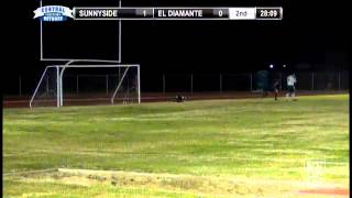 15 Larry Valencia of Sunnyside scores on a long distance shot Sunnyside leads El Diamante 20 [upl. by Aehsel]