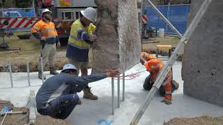 The Placing of the Celtic Stones at Moorlands Park Auchenflower on Wednesday 4th October 2023 [upl. by Hayott41]