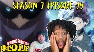 TODOROKI FAMILY ENDING I AM HERE  MY HERO ACADEMIA SEASON 7 EPISODE 19 REACTION [upl. by Deckert284]