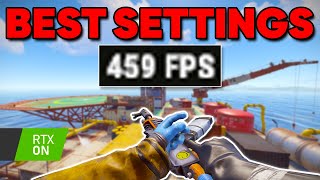 BEST Rust Settings for PVP and FPS 2024 FPS Boost amp Low Input [upl. by Fennie]