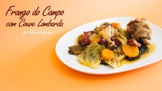 Frango do Campo com Couve Lombarda [upl. by Akenahs]