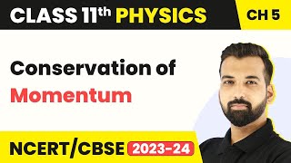 Conservation of Momentum  Laws of Motion  Class 11 Physics [upl. by Eugine970]