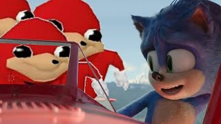 Ugandan Knuckles in Sonic 2 Trailer [upl. by Shulock]