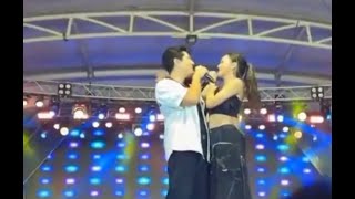 KimPau in NALIYAGAN FESTIVAL AGUSAN DEL SUR Kim Chui amp Paulo Avelino [upl. by Ahsekram]