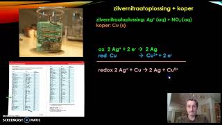 Redoxreacties opstellen met binas tabel 48 [upl. by Ida]