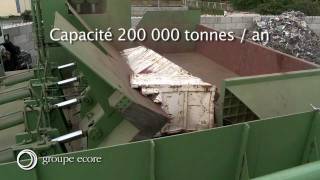 Cisaille 1700 tonnes  Recyclage Ferraille [upl. by Par]