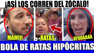 ESTO ESTA PASANDO EN EL ZOCALO ASÍ LOS CORRIERON ¡MARTES DEFINITICO DISUELVEN LA CORTE [upl. by Ariew]