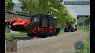 FS22  Follow Me  Prinoth Raptor 300 amp Ponsse Scorpion King Forestry Machines  Hof Bergmann [upl. by Orelle]