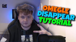 Disappear  Invisible Omegle Tutorial  How to Disappear Prank 2023 ✅ [upl. by Sosanna]